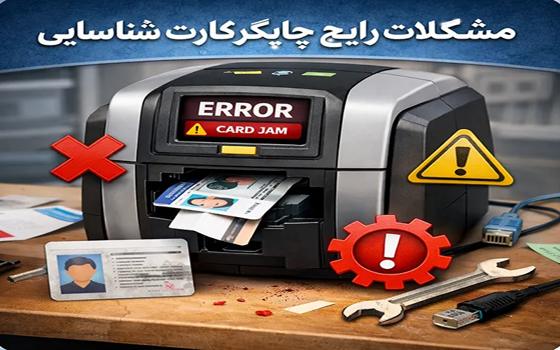 مشکلات پرینتر کارت شناسایی