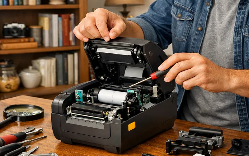 تعمیر قطعات چاپگر zebra