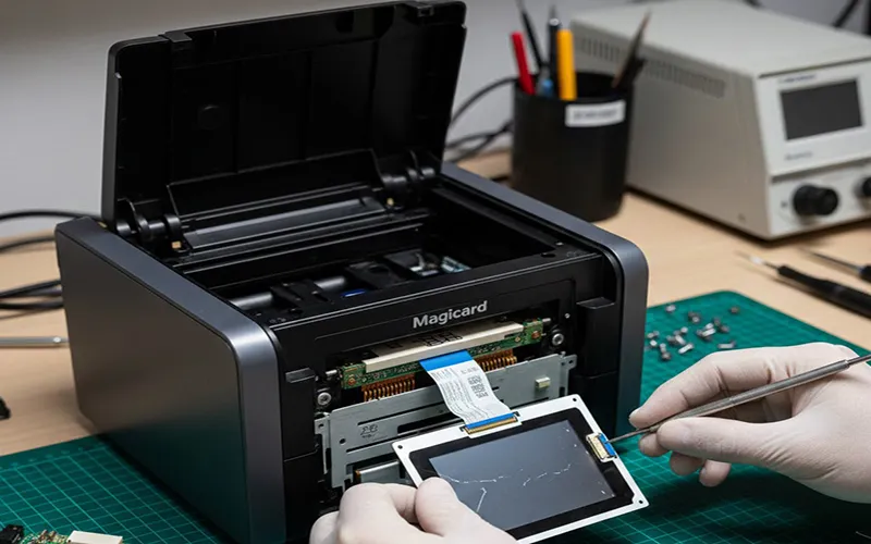 مشکلات چاپگر مجیکارد