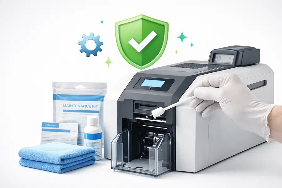 اصول نگهداری چاپگر کارت pvc