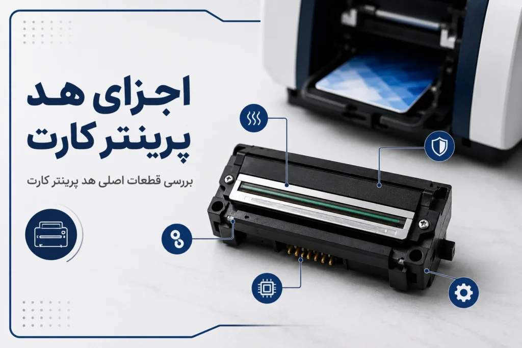 اجزای اصلی هد پرینتر کارت