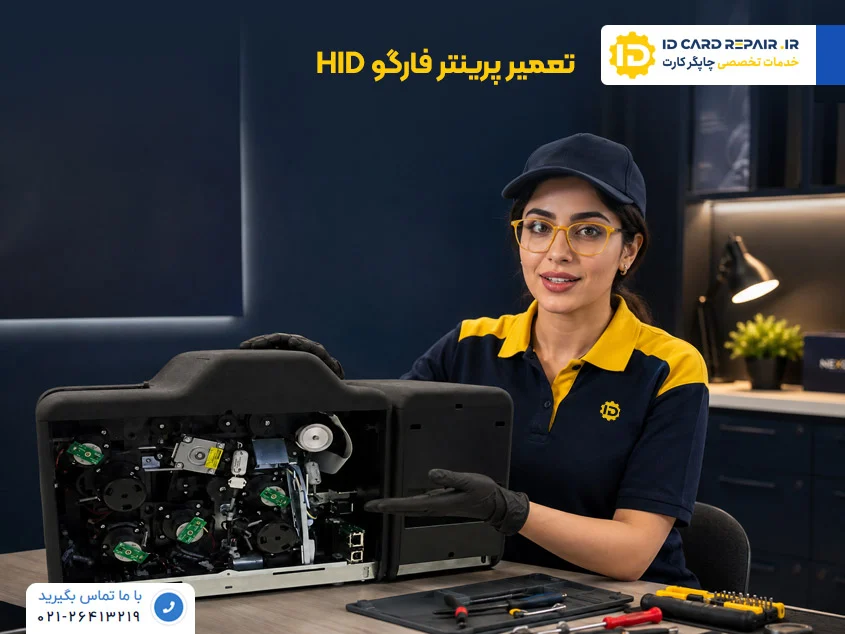 هزینه تعمیر کارت پرینتر hid