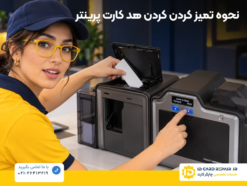 نحوه تمیز کردن هد پرینتر کارت